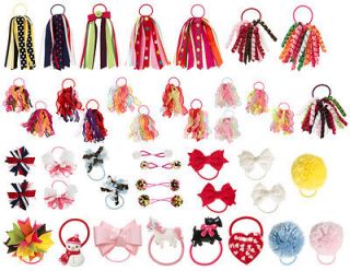 girls ponytail holders in Clothing, 