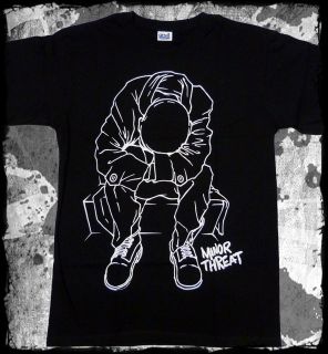 minor threat outline t shirt official fast ship