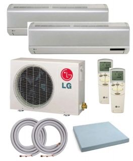 lg lmu180he mini split dual zone air conditioner certified lg