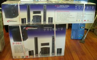paramax p 701 home theater system  349