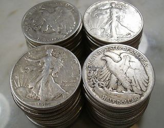 Walking Liberty Half Dollar *90% SILVER* Buy 12 Get 1 FREE   FREE S 