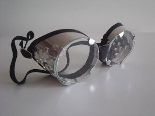   Goggles MOTORCYCLE Ford T vintage steampunk Alluminium OLD Spectacles