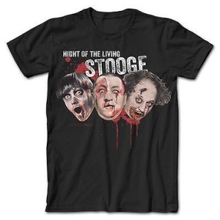 three stooges 3 night of the living stooge t shirt new