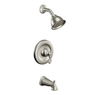 Moen 82008CBN Traditional Tub & Shower Faucet Brushed Nickel