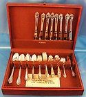 48pc ROGERS BROS 1847 FIRST LOVE SILVERPLATE FLATWARE