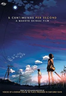 Centimeters Per Second DVD, 2008, Canadian