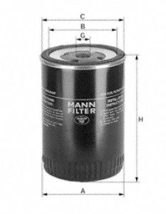 MANN FILTER WK817 3X Fuel Filter