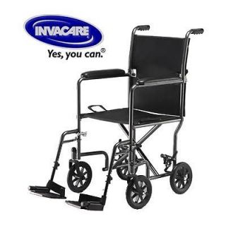 new invacare lightweight folding transport wheelchair  999