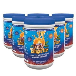   Lot Beyond Tangy Tangerine Multi Vitamin 420g Canisters Youngevity New