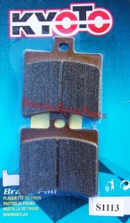 ITALJET Marco Polo 400cc Scooter 2007 2009 KYOTO REAR BRAKE PADS