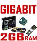   II X3 450 CPU+2GB DDR3 RAM+FOXCONN A74GA GIGABIT Motherboard COMBO