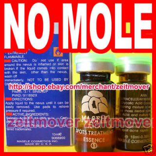 get rid of remove face mole wart beauty mark brown spot from hong kong 