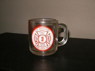 adrian sandy pa fire co coffee mug 25th anniversary 1961 1986