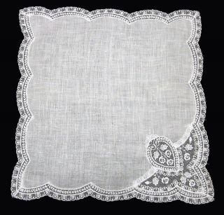 vintage wedding hankies in Clothing, 