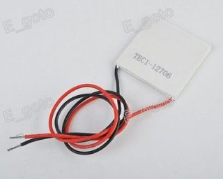 1PCS NEW TEC1 12706 Thermoelectric Cooler Peltier 12V 60W 92Wmax
