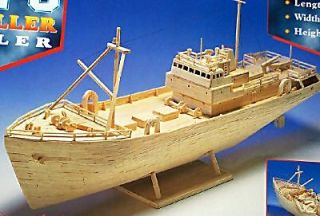 trawler matchstick model craft kit brand new 