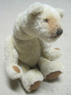 lorraine cathey tan teddy bear 12 tall with moveable neck