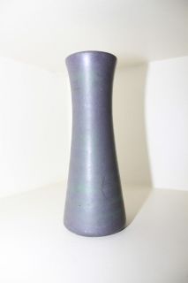 Rare Purple Multi Color 7.5 Marblehead Pottery Bud Vase Arts and 