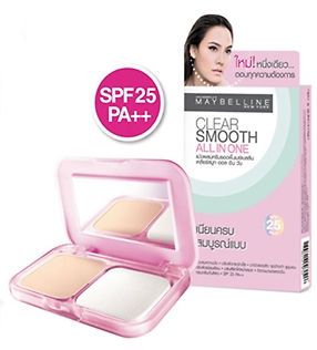 Maybelline Clear Smooth SHINE FREE Face Powder SPF 18 # 04 Honey