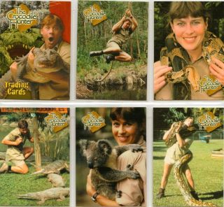 The Crocodile Hunter Full 72 Card Base Set of Trading Cards from Dart 