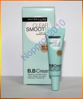 MAYBELLINE CLEAR SMOOTH 8 IN 1 B.B CREAM SPF26 PA+++ NO.02 Natural 6 