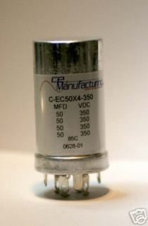 capacitor can 50 50 50 50 µf 350 vdc mcintosh