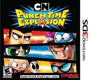 Cartoon Network Punch Time Explosion (Nintendo 3DS, 2011) GAME ONLY 