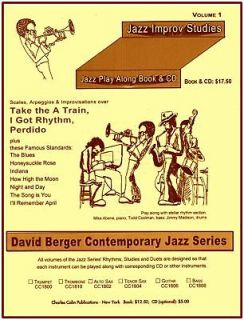 Berger Contemporary Jazz PLAY ALONG Series ( bass) V.1 by David 