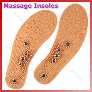   Health Foot Magnetic Therapy Thener Massage Insoles Shoe Comfort Pads