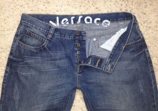 versace jeans men s sz 42 w 39 x l 29 button fly