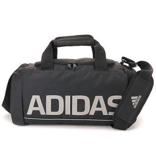 BN Adidas LIN ESS TB XS Extra Small Gym Shoulder Hand Duffle Bag Black 