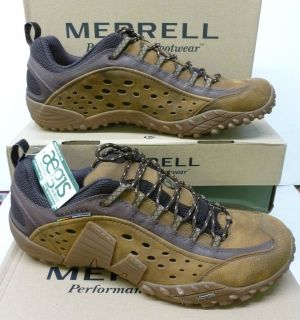 merrell gents tan leather sports shoe intercept urban more options