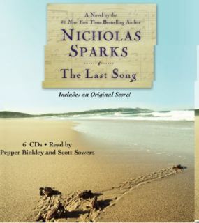The Last Song by Nicholas Sparks 2009, CD, Abridged