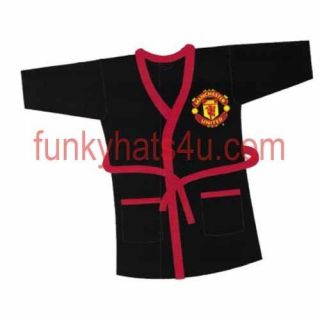 boys official licenced manchester united dressing gown