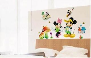   Mickey Mouse with Hat Dancing&Palyin​g Wall Sticker Fantasy Decor