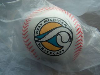 Midwest League West Michigan Whitecaps Soft Squishy Baseball New 