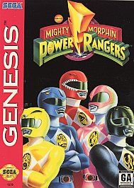 Mighty Morphin Power Rangers Sega Genesis, 1994