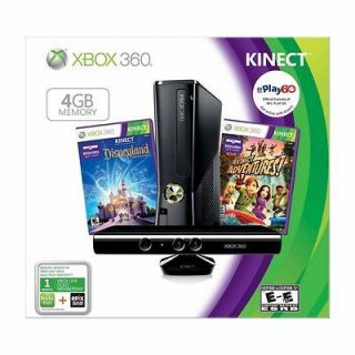 Microsoft Xbox 360 Kinect Holiday Bundle With Disneyland & 1 month of 