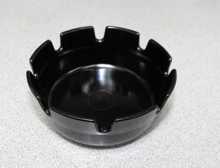 ashtray 4 black melamine deep well outdoor 9 piece lot