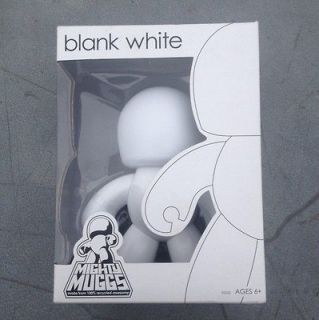 mighty muggs blank white factory sealed  12