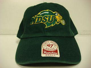 north dakota state ndsu bison franchise cap fitted green unstructured