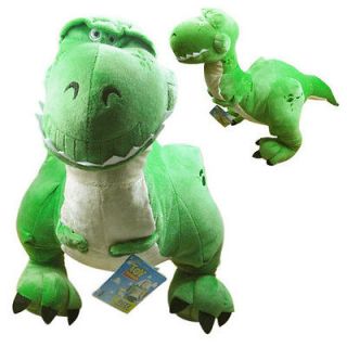 Toy Story 3 Disney Movie Plush Rex Green Dinosaur 16” Tall Stuffed 