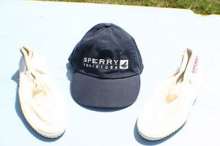 sperry topsider aqua shoes white pink 10m w hat time