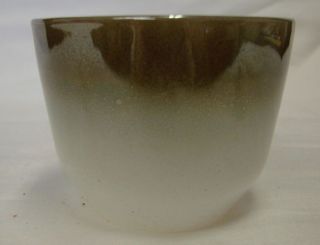 Vintage Federal Glass Mesa Iridescent Heat Proof Sugar Soup Cup Bowl 