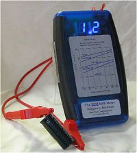 blue esr capacitor tester meter complete kit for assy time
