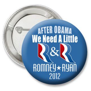 mitt romney paul ryan button we need a little r