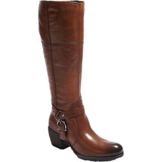 Clarks Women Mascarpone Mix Tan Brown Smooth Leather Tall Boot 32690