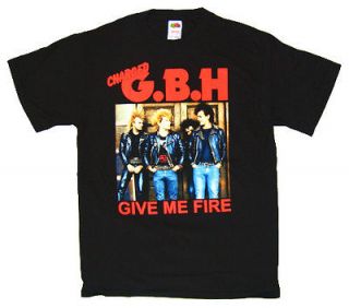 gbh give me fire old school uk punk t shirt