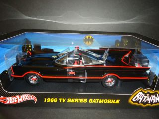 hotwheels batmobile 1966 tv series 1 18 