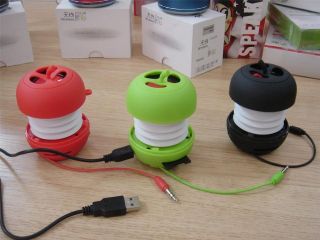   Audio/Mini USB Speaker Music Player For iPhone 4S,4G,3GS iPod/PC/